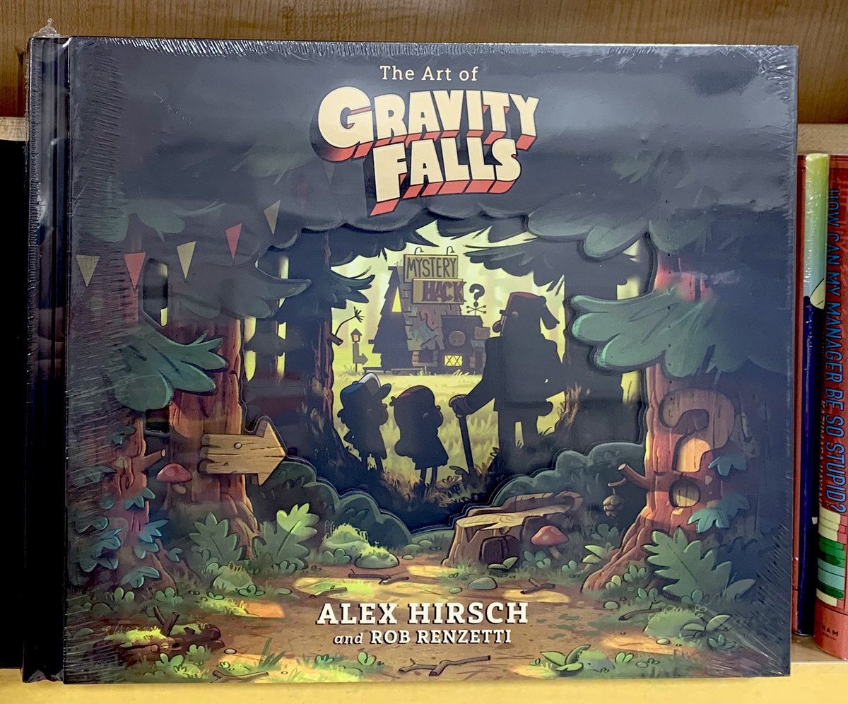 KinoShinjuku's tweet photo. 【7階洋書】🌟新刊 New Arrivals🌟

　　“The Art of Gravity Falls”
　　by Alex Hirsch and Rob Renzetti

ディズニー・チャンネル人気アニメーション
「怪奇ゾーン　グラビティフォールズ」
アートブックが入荷いたしました！

2000点以上のアートワークとアーティスト解説、未公開コンセプトアートやキャラクタースケッチ、絵コンテ、カラー脚本、制作チームによるストーリーetcをたっぷり収録。

お取り置き/ご配送のご依頼は
7階直通📞03-3354-0758まで。nu

7F-F08,F15棚
#GravityFalls #KinokuniyaReads #洋書
