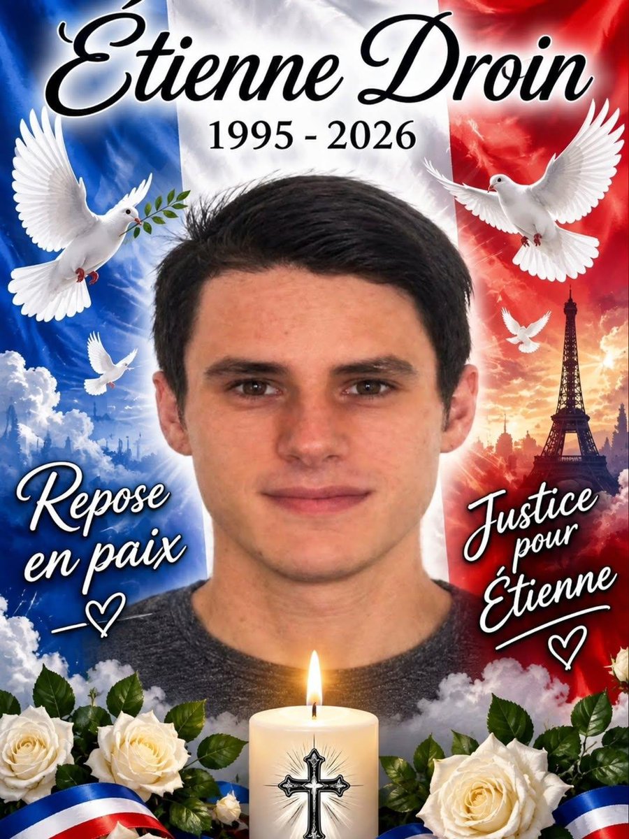 forzanimes1203's tweet photo. 🚨🇨🇵#hommage à #etienne, omerta des médias, pas la bonne victime 😢😢😢 https://t.co/VOKguUEgDE