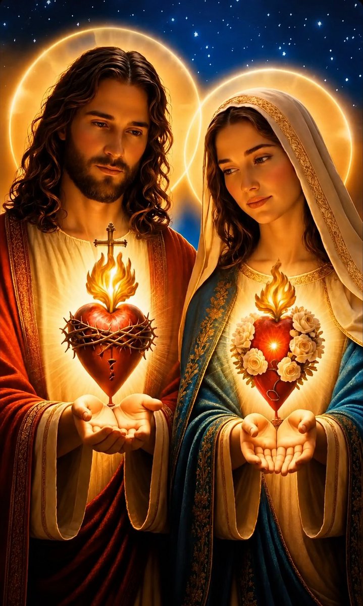 justchinonye's tweet photo. Sacred heart ❤️ of Jesus, have mercy on us.
Immaculate Heart ❤️ of Mary, pray for us now and always https://t.co/vwNe3Bcj9b