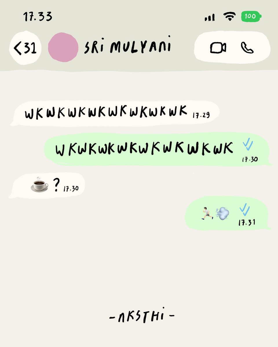 nksthi's tweet photo. Beredar tangkapan layar percakapan singkat dari ponsel Pak Purbaya https://t.co/g41vXDHrEZ