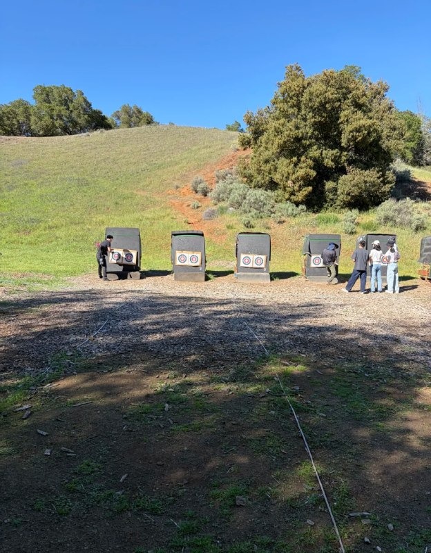 sentaygaJ's tweet photo. Archery Oasis was such a fun day! Spent about an hour and a half out there, and the shade kept us nice and cool. Even had some wild turkeys wandering around 😂 https://t.co/FMoGhXtsr0