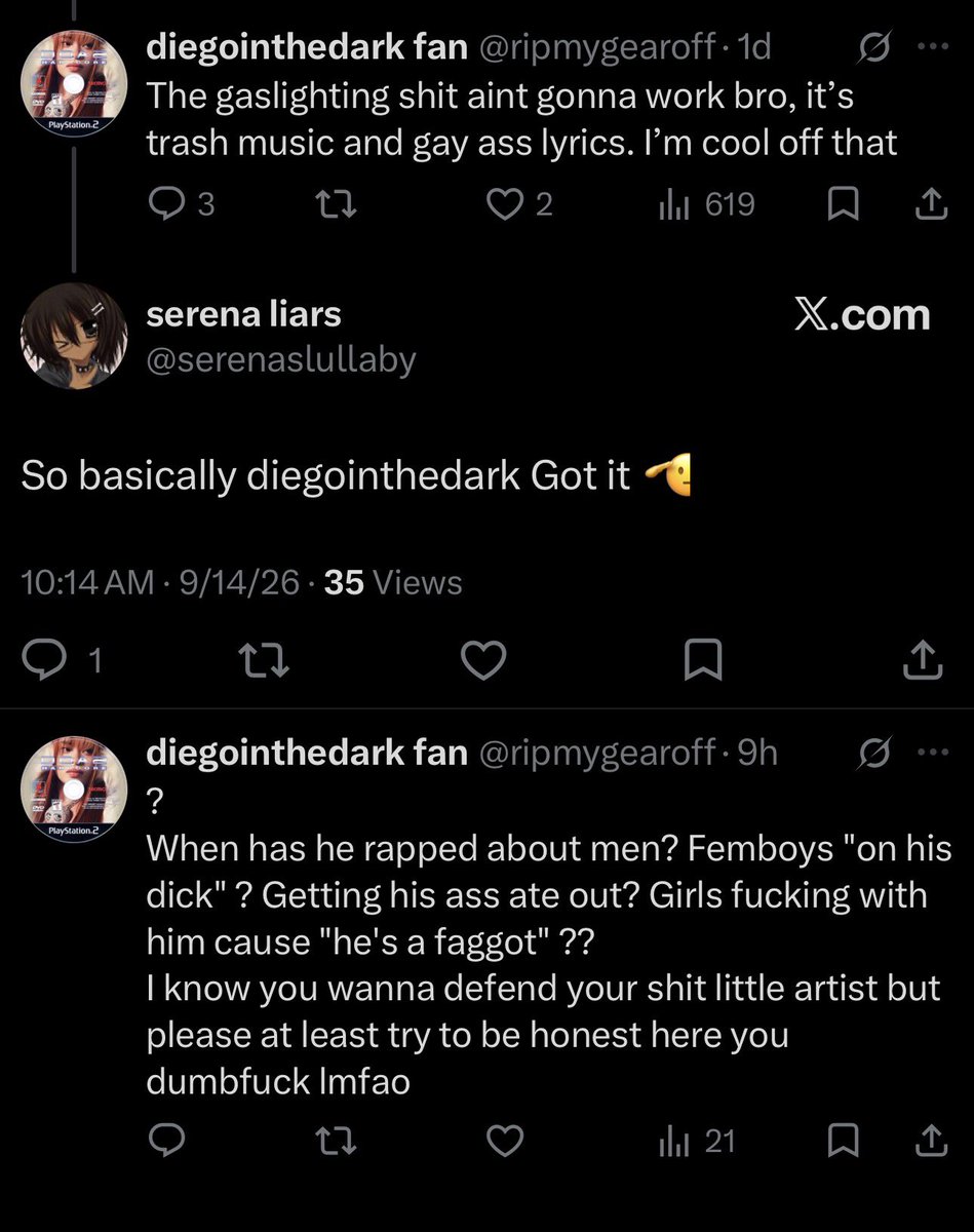 diegointhedark's tweet photo. Bra if u a bigot and or Homophobic please do not listen to my music. I do not claim you https://t.co/kiMWc15MiS