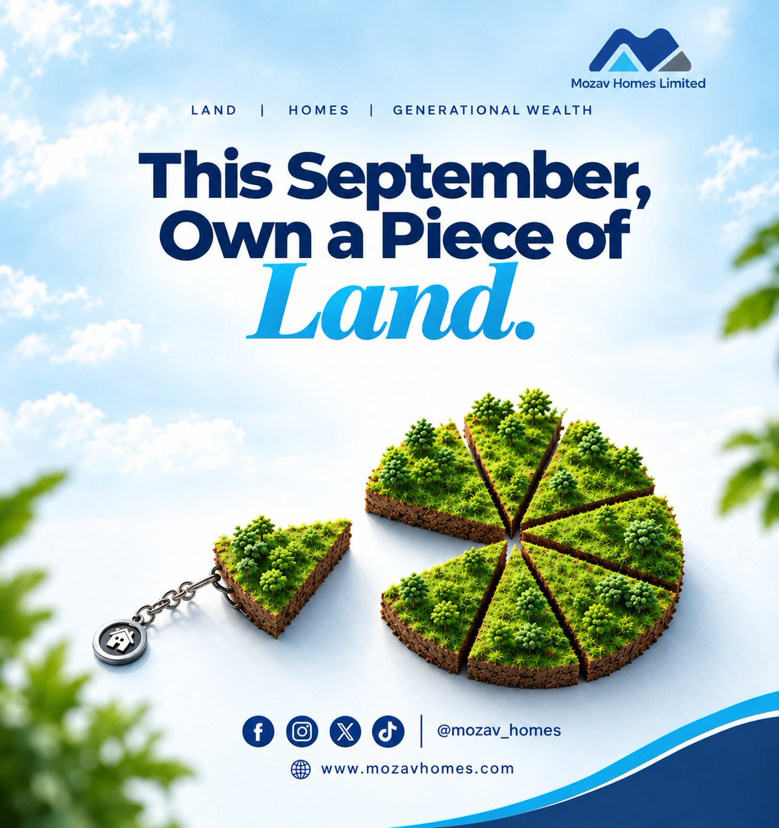 Mozavhomes's tweet photo. Who said owning land has to start big?

You don't need to own acres of land to start. Sometimes, you just need to start with one piece.

THIS SEPTEMBER, OWN A PIECE OF LAND.

Ready to get yours? Send us a DM🏡

#propertiesinportharcourt #Investment #realestateinvestment https://t.co/5zavWm2FzH