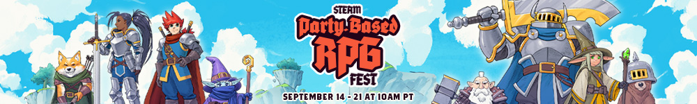 wand's tweet photo. Steam's Party-Based RPG Fest is running now through September 21, 10am PT.
It covers CRPGs, JRPGs, and ARPGs, basically anything built around a full party instead of a single character, with discounts, demos, and Coming Soon titles included.
#SteamSale #RPGFest https://t.co/9iepsBXfIn