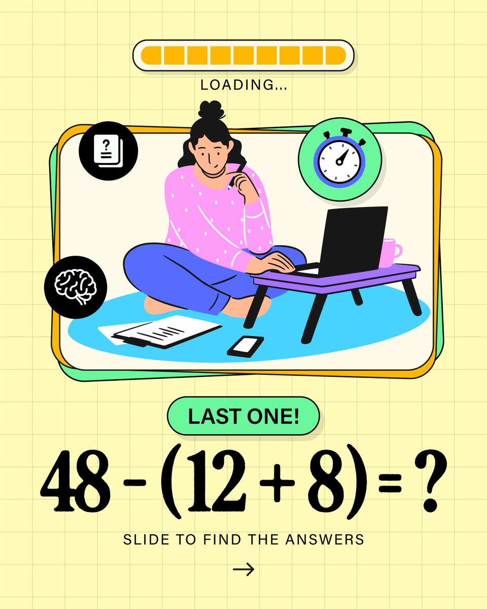 getfyremind's tweet photo. Most people can't solve all three in 10 seconds 👀

Can you solve all 3 in under 10 seconds?
How many did you get right? Let us know below! 👇

Find more brain-boosting activities at https://t.co/lgEWU7IEwZ
#DailyBrainGame #BrainExercise #Fyremind #BrainTraining https://t.co/HDRH2A70lC