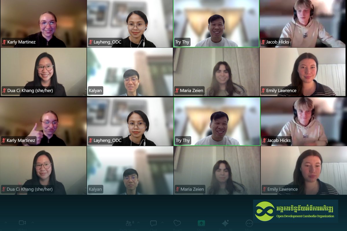 opendevcam's tweet photo. 🌳💡 #ODC met with students from the #LaFolletteSchoolofPublicAffairs to kick off a collaborative #ResearchProject on the #Economic, #Social, and #Environmental impacts of #Cambodia’s #LandConcessionReform.

Looking forward to the collaboration! 💚

#CostBenefitAnalysis https://t.co/urY3JfvvH2