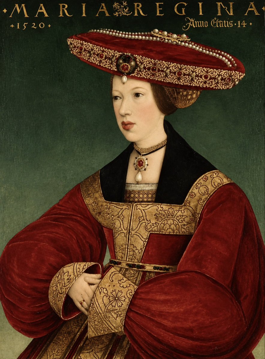 WillemdePrater's tweet photo. Brussel, 15 september 1505. Maria van Hongarije, zuster van (de latere keizer) Karel V werd geboren. In een roerige tijd was ze namens Karel V landvoogdes (1531-1555) in de Nederlanden. De jonge Willem van Oranje/ De Zwijger groeide op aan haar hof en was haar beschermeling. 1/2 https://t.co/NBLOCw4ofl