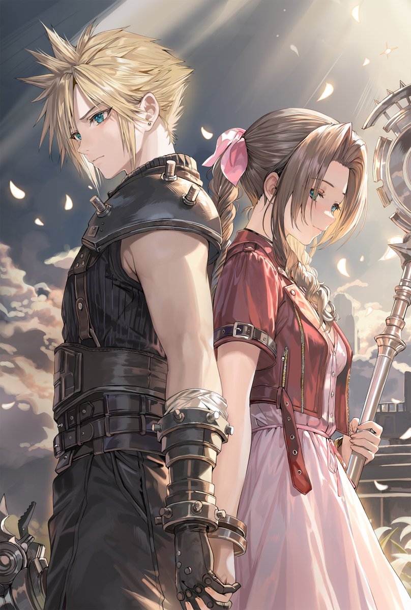 momoco_haru's tweet photo. FF7R REBIRTH クリア記念 https://t.co/x4T9ZHscPa