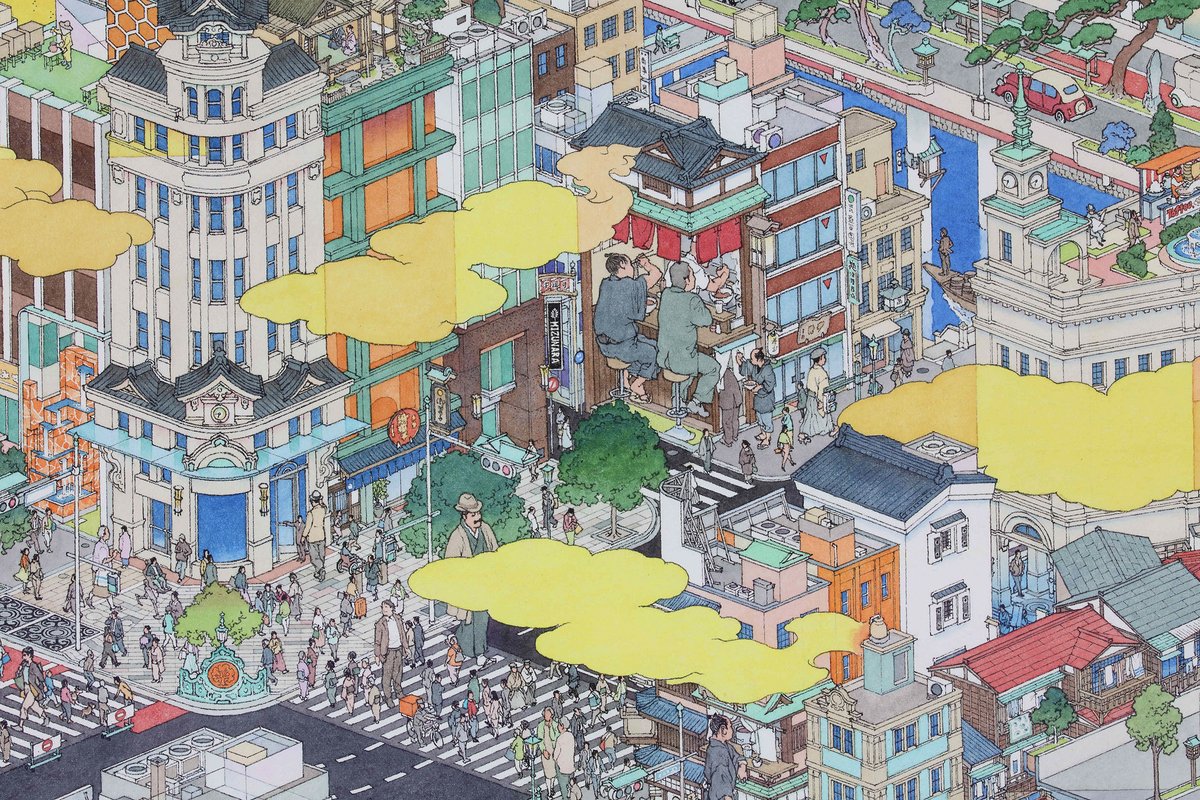 MizumaGallery's tweet photo. 来年2027年6月18日（金）より東京国立近代美術館にて山口晃展が開催されます！

「山口晃　見／世／物」
会期：2027年6月18日（金）〜 8月29日（日）
会場：東京国立近代美術館　1F企画展ギャラリー
https://t.co/cFkR1wG2PK https://t.co/nw7KN2O4wZ