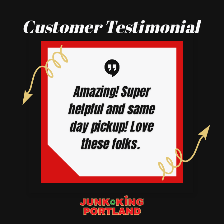 PortlandJunk's tweet photo. Some junk can wait. Some junk has a deadline. ⏱️

Move-out dates, closing walkthroughs, last-minute messes — Junk King Portland does same-day pickup, priced before we lift a thing.

Free estimate: (503) 549-9022

#TestimonialTuesday #JunkKingPortland #JunkRemoval https://t.co/fEvncD09NJ