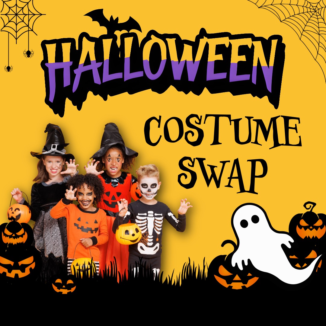 salibraries's tweet photo. 🎃Halloween Costume Swap starts next week at Prestwick Library! 👻
Got Halloween costumes you no longer use? Donate them from 22 Sept and help someone else find the perfect outfit! 🦸‍♂️
♻️Donate: 22 Sept-31 Oct
🎭Swap rail opens: 3 Oct-31 Oct
Lets make Halloween more sustainable! https://t.co/7IMeIU0Ldr