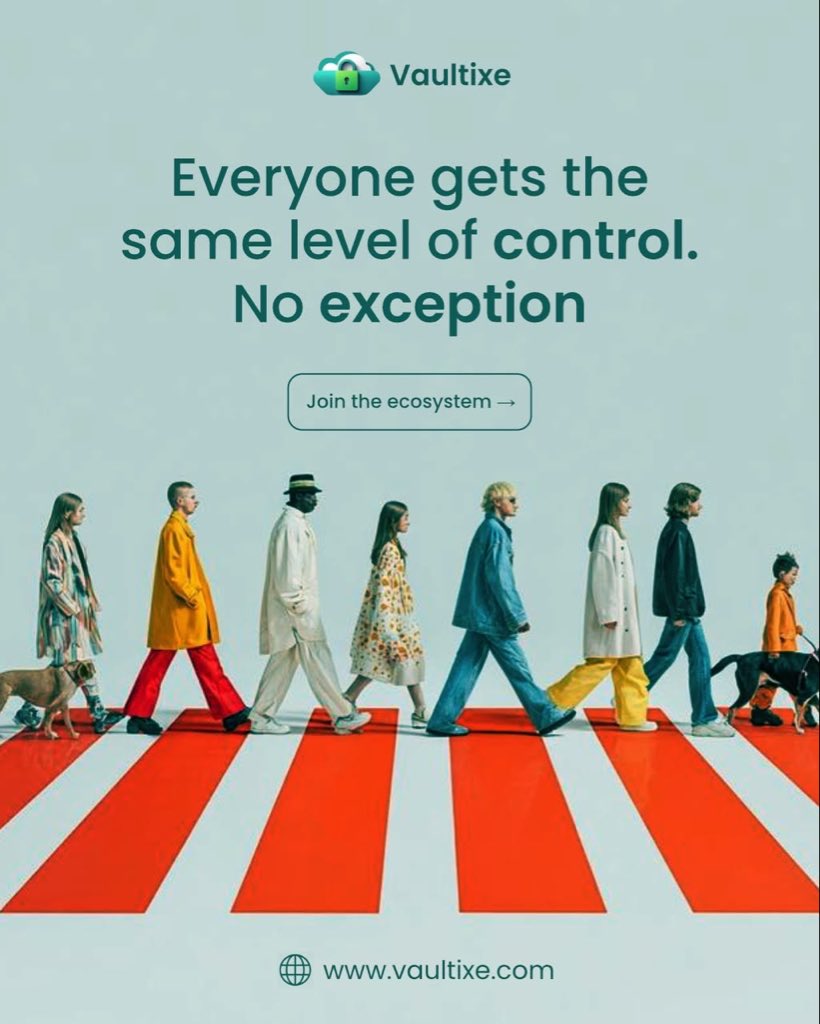 VaulTixe's tweet photo. At Vaultixe, privacy, access, and collaboration aren’t privileges—they’re the standard. Build, connect, and work with confidence in an ecosystem designed for everyone.

Join the ecosystem: https://t.co/6r42c9BojA

#Vaultixe #PrivacyFirst #DigitalEcosystem https://t.co/wtpOqpZwK6