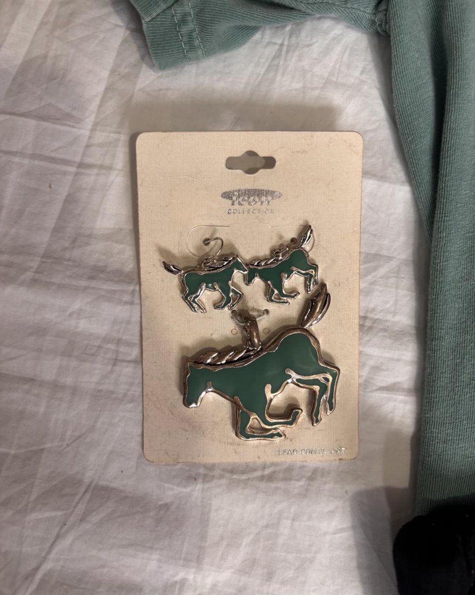HiediWeismbb's tweet photo. Women’s shirt, size L: $4. 99 
Women’s shorts, size XL: $4. 99 
Horse necklace charm and earrings: $15 
Wallet: $6. 99 

Open until 5 p. m. Reminder: 20% off storewide, including all sterling silver jewelry! Like, share, and visit Sophia Grace https://t.co/qrxpyVHRFf