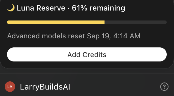 alexandr_lind's tweet photo. lowkey kinda saving the day considering most of my conversations happen inside of codex.

@thsottiaux would be ideal if we could use this using remote within the iOS app. it currently thinks im trying to use a different model even though I'm selecting Luna in the same session on the desktop app on mac.