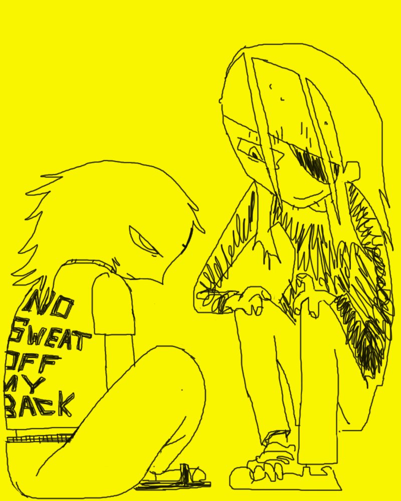 MatrixOnVHS's tweet photo. two friends https://t.co/IFK5YAFxRU