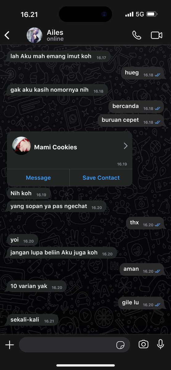 merahcn's tweet photo. [🍪] 19
          POV Pak Sergeant begitu tau Mami itu cowo https://t.co/kSmUZwVJuN