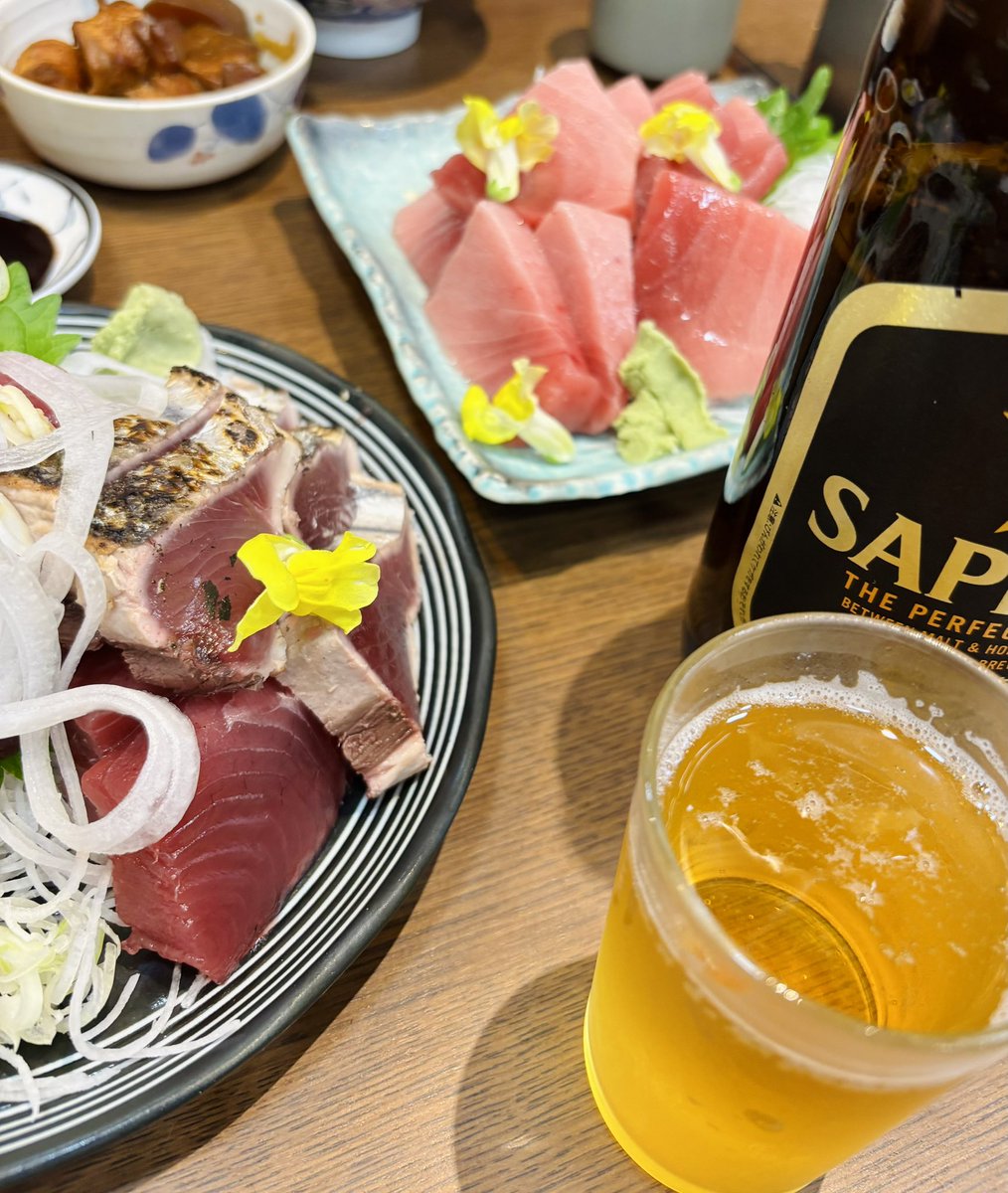 6junjunjun5's tweet photo. 今日は朝からコレ！
刺身食うならココ！

#一力
#日比野
#朝から贅沢 https://t.co/a008sKy1zF