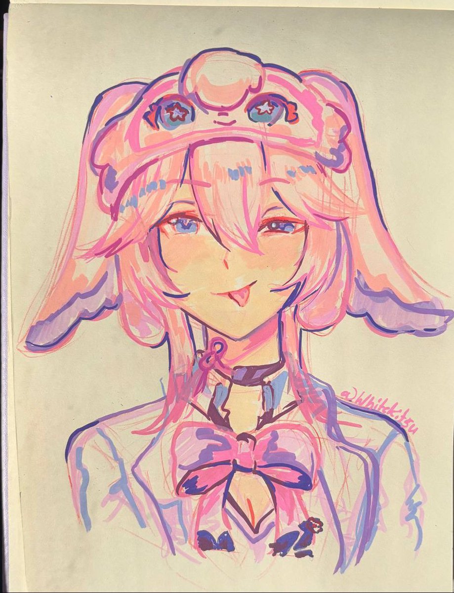 whitekitsu13143's tweet photo. Silly art with Evanescia
#緋英 #Evanescia #hsr https://t.co/ExpFheAWdB