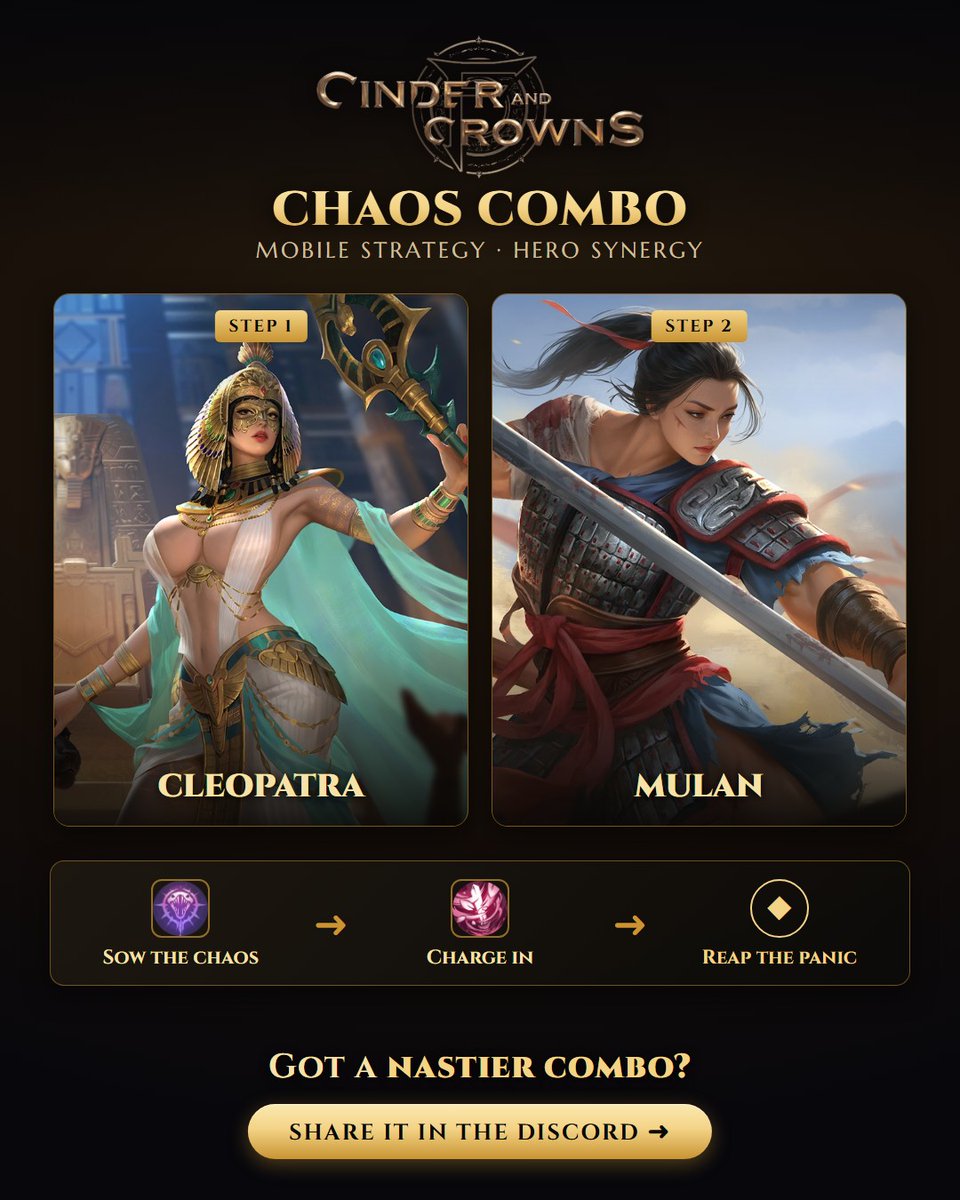 CinderNCrowns's tweet photo. Chandragupta · Cavalry — Break into enemy lines amidst the chaos Join us 👉 https://t.co/ZelSeeevGs #CinderCrowns #StrategyGames https://t.co/KVkfeLXGgO
