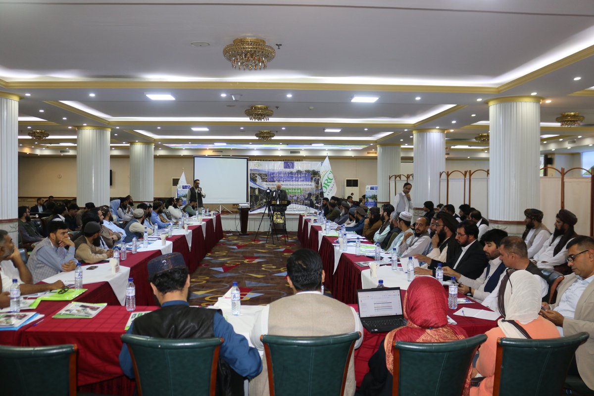 UNDPaf's tweet photo. In Kabul, UNDP Afghanistan and @ORCDOrg trained 120 participants, including 34 women, in Post-Disaster Needs Assessment. Through practical simulations, participants strengthened skills to assess damage, losses and recovery needs and support faster disaster response. https://t.co/caM8GWhsA2