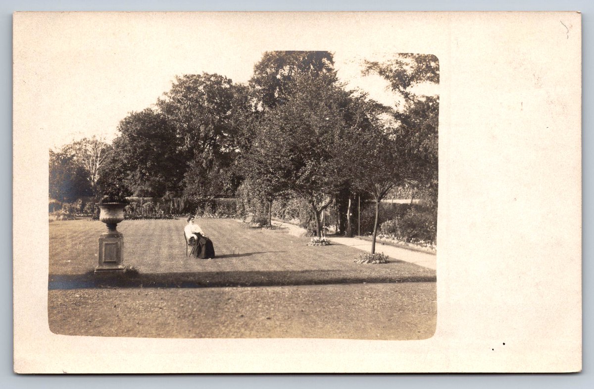 postcardattic_'s tweet photo. RPPC Edwardian Formal Garden Scene Seated Lady  

https://t.co/Smzj8G01BI #eBay via @eBay_UK https://t.co/s2PD7MeKwr