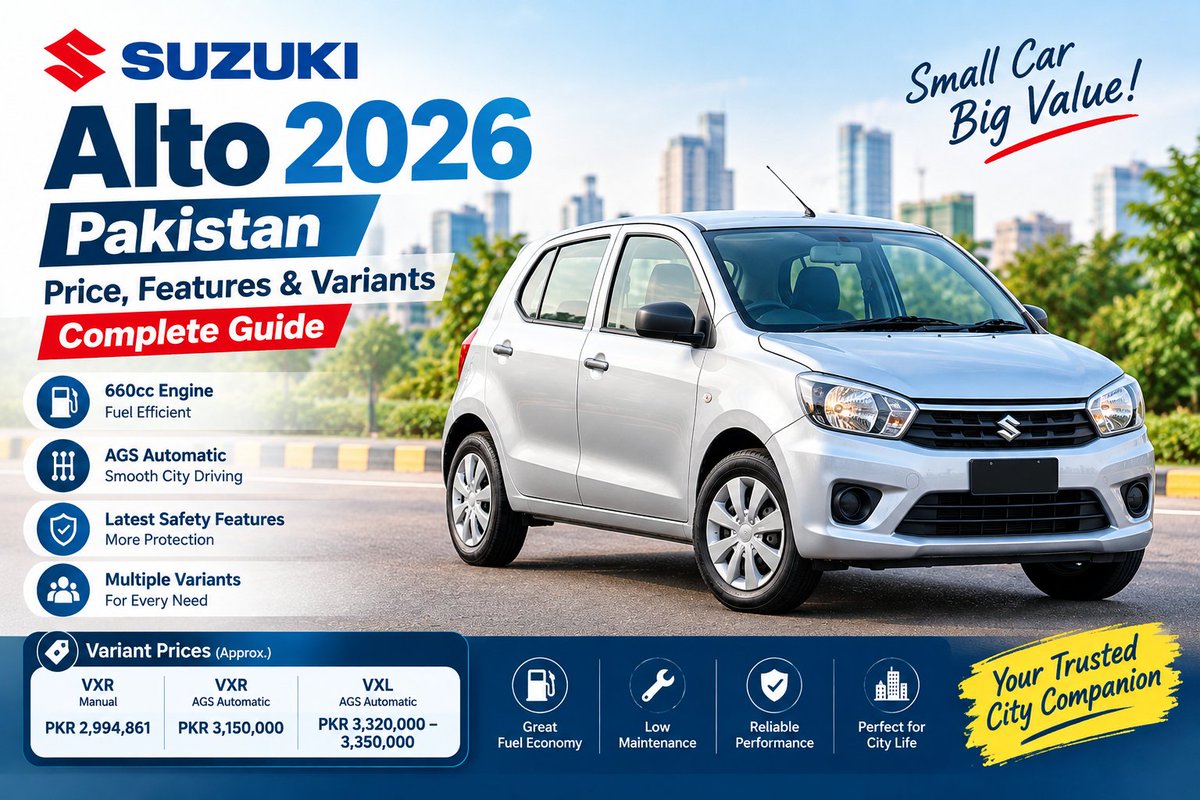 GMustafa76972's tweet photo. https://t.co/k9wzG9U4dk
Suzuki Alto 2026 Pakistan: Price, Features &amp; Variants

#SuzukiAlto #Alto2026 #SuzukiAltoPakistan #SuzukiPakistan #PakistanCars #CarPricePakistan #NewCarsPakistan #660cc #AGS #CarNews #AutoNews #PakistanAutomotive #CarUpdates #FuelEfficientCars #BudgetCars https://t.co/CtAXWMMkYT