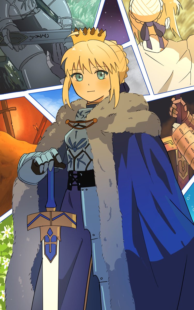 ka________ni's tweet photo. アルトリア・ペンドラゴン https://t.co/OU4tkpiMl9