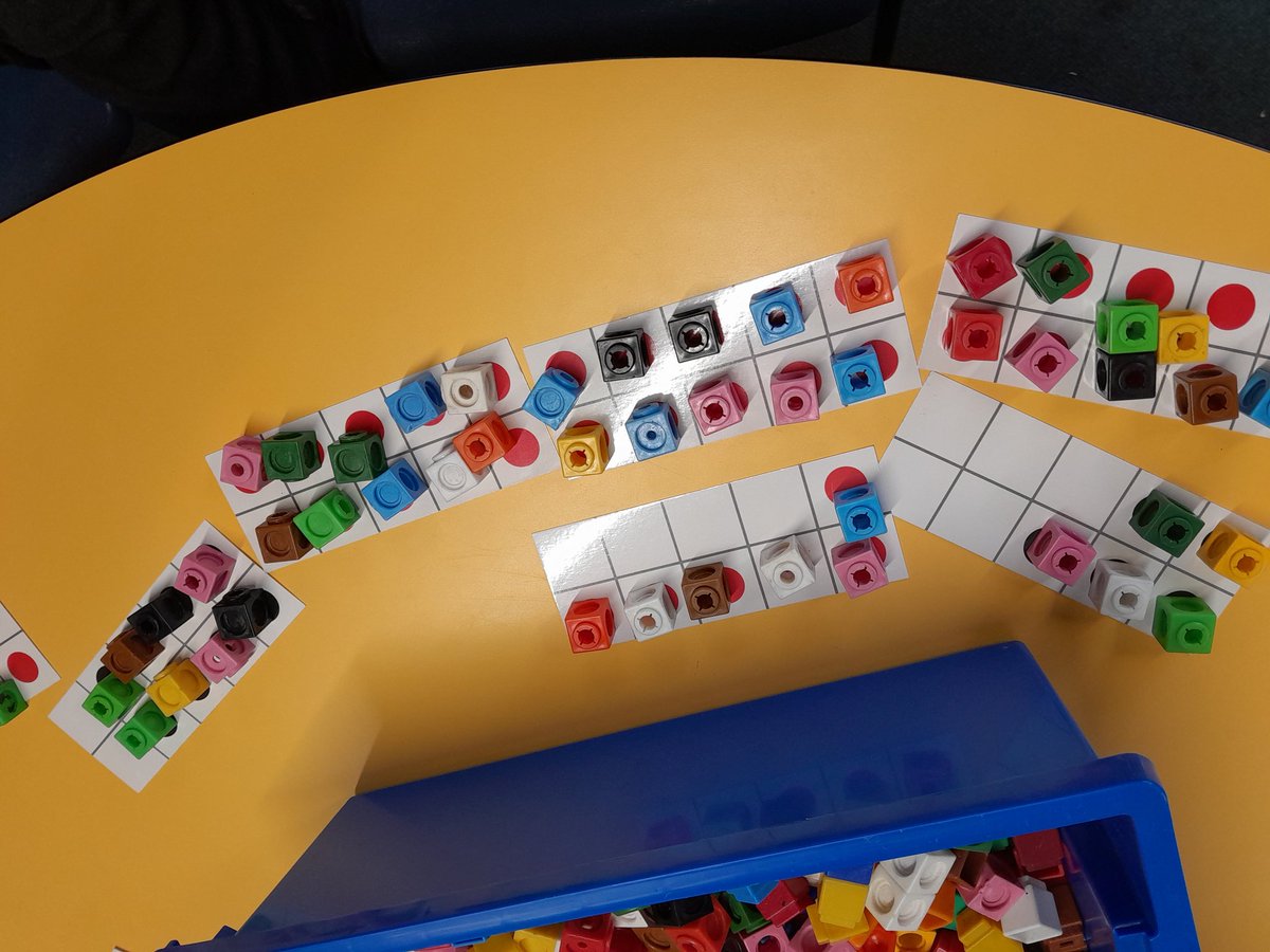 Year1BH's tweet photo. Using cubes to represent how many objects there are. @busheyheathjm https://t.co/t3fD6SpZN3
