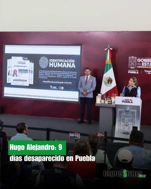 impressiones_mx's tweet photo. 🌐#ImpressionesMx
🇲🇽#México
#Puebla 🔎 Nueve días sin rastro de #HugoAlejandro.
El estudiante de la #BUAP, de 25 años, salió de su casa para jugar futbol el 5 de septiembre y no regresó.
Cámaras lo captaron caminando en la colonia El Cristo. Después, su mochila fue encontrada cerca del río #Alseseca.
La búsqueda continúa en Puebla.
👉 Comparte. Cualquier información puede ser importante.
#HugoAlejandro #BUAP #Puebla #impressionesmx
@Gob_Puebla
@armentapuebla_
@BUAPoficial
🖨️#NotaCompleta en: https://t.co/vnkBY2i4DP
📜#Redaccion:
Medio digital independiente enfocado en información verificable, cobertura institucional y análisis de temas públicos de interés para la ciudadanía.
🪩 #Web: https://t.co/hSsLtDbo2b