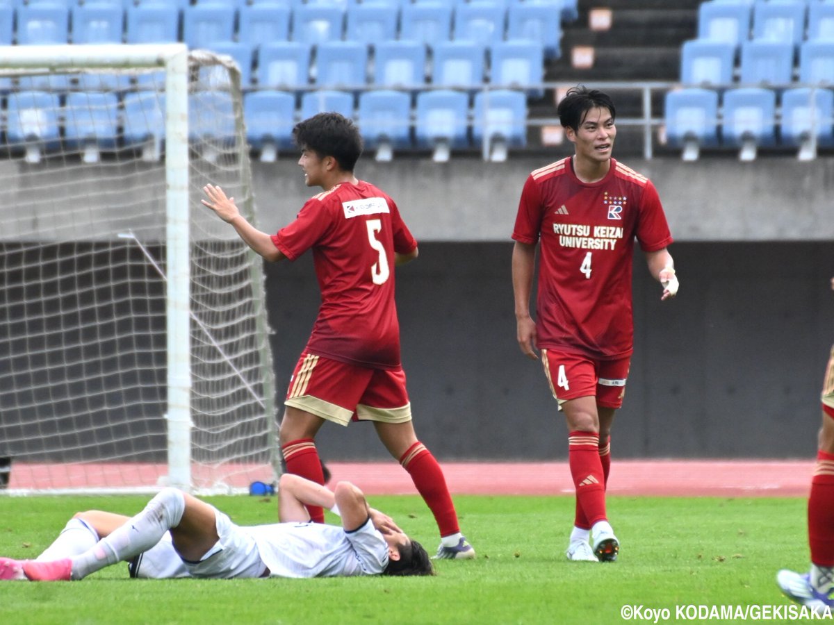 gekisaka's tweet photo. 12年ぶり日本一の流通経済大DF西川楓人「今までのサッカー概念を覆された」内定先町田での学びを日本一への糧に

https://t.co/XnXUOWVln9

#大学サッカー #総理大臣杯 #ゲキサカ https://t.co/4GJiUvVzzz