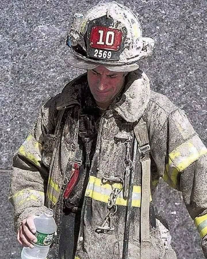 DrewPavlou's tweet photo. I downloaded all 12,000 pages of FDNY 9/11 oral history records and some of the testimony is soul destroying. It literally reads like Dante's Inferno. These people were in hell. 

The testimony of firefighter John Morabito:

''When I walked through the lobby, there was broken glass everywhere. There were also two people in the lobby: a gentleman who was already burned and was dead, and a female. She was nude. Her clothes had burnt away. Her skin was burnt away. She was still alive. She was trying to communicate. Her eyes were sealed shut. Her throat apparently was sealed. She couldn't really communicate.

Within the next two minutes, she had perished right there. We never actually got her any assistance. We couldn't get her an ambulance, and we didn't get her out of there.''