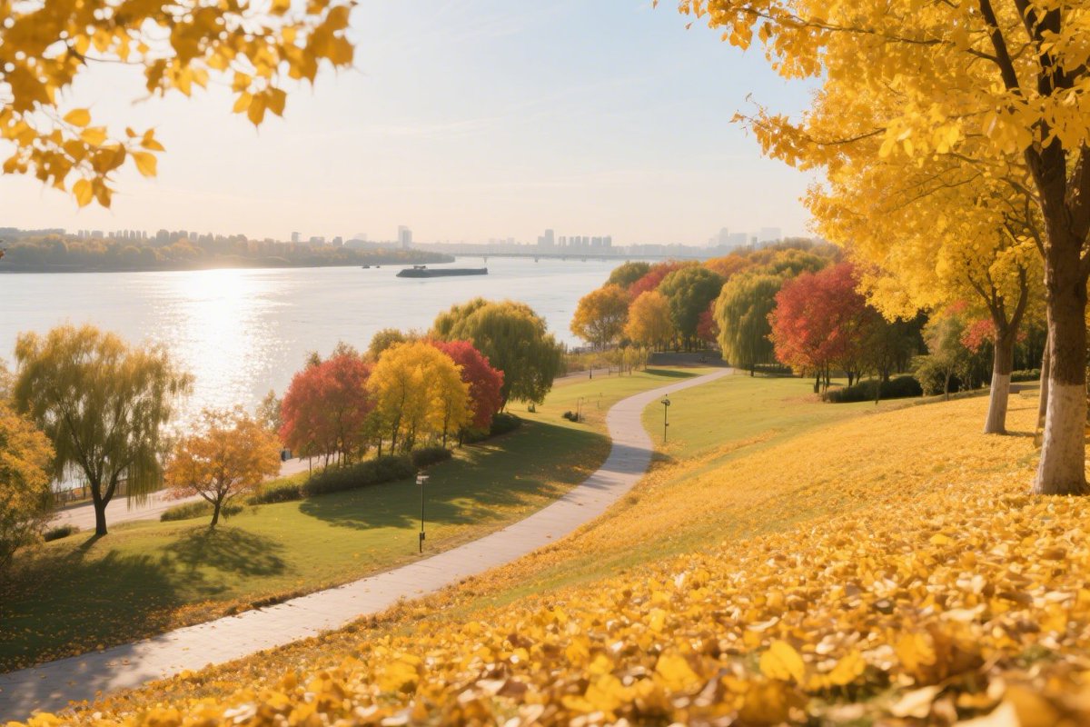 KyongScherrsl's tweet photo. Just caught the first golden autumn leaf drifting down!  Crisp air and cozy vibes—favorite time of year. https://t.co/jbgwu4Q4sP
