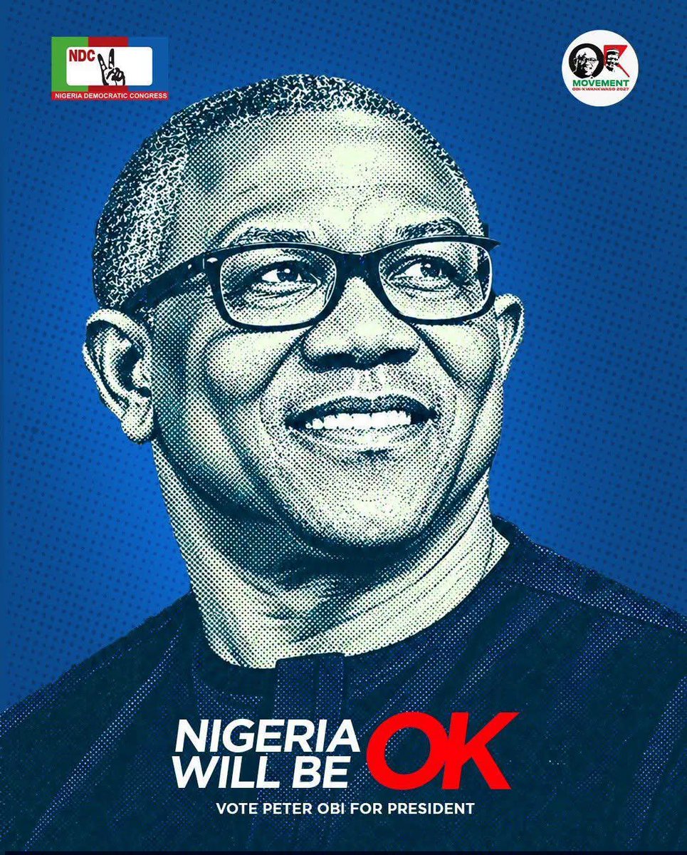 tonyajah's tweet photo. "I respectfully request that the University of Nigeria, Nsukka, within the limits permitted by law, make available, upon legitimate request, my academic certificates, records, and other official documents relating to my admission and studies at the University. I equally have no objection to other educational institutions, within and outside Nigeria, which I attended, making my academic records available in accordance with applicable laws and procedures.

I believe strongly in transparency and accountability, particularly for those who seek the privilege of public office. Public scrutiny must, however, be fair, lawful, and applied consistently to everyone who seeks to lead our nation."

~ HE Peter Obi 

#NigeriaMustBeOK