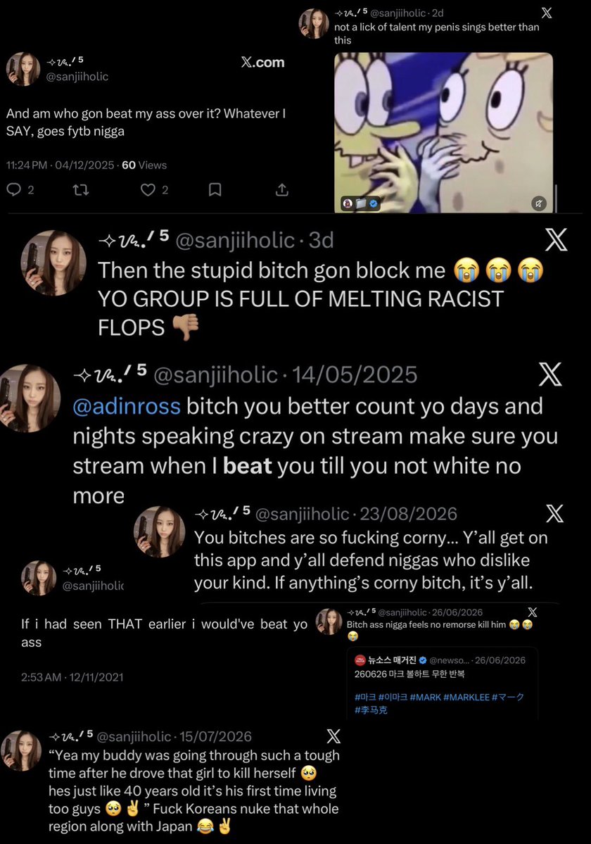jmdiiordoll's tweet photo. @IUSoutheast I am writing to bring to your attention concerns regarding the online conduct of a student named Ren Sayidali. Her account appears to contain content that is hateful and harassing toward others. I hope the university takes such matters seriously . https://t.co/jrsWgV3jz8