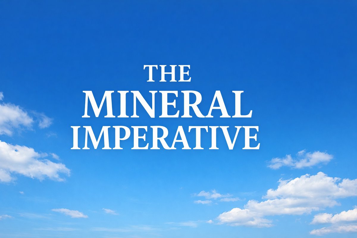AmandaVandyke13's tweet photo. The Mineral Imperative: Energy, Electricity, and the Six Metals Between Us and The AI Age 

Every great leap in human civilisation has been an energy story.

Fire. Steam. Coal. Oil. Electricity. Nuclear.

But the next one is different.

AI, electrification, renewables, grids, data centres and defence are turning the energy story into a metals story.

We talk endlessly about how much energy the future will require. Far less about the copper, uranium, silver, lithium, rare earths and other materials needed to build the systems that produce, transmit and consume it.

You cannot build an energy transition — or an AI revolution — out of electrons alone.

The next constraint may not be energy. It may be the physical materials needed to create it.

That is why the metals story matters now.
Please read on substack link below, comment and share!

#CriticalMinerals #Energy #AI #Mining #Metals #EnergyTransition

https://t.co/t1KKfNweo2