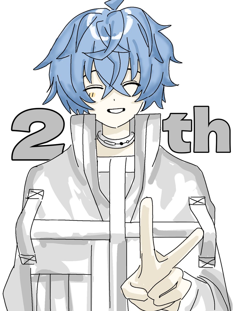 Satu_kityan's tweet photo. 逝方さんLOVE！！
#逝方ふめい2周年 #逝絵 https://t.co/T22HDZbwY4