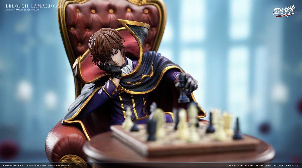 aemiami__'s tweet photo. EARLY PREVIEWS OF NEW LELOUCH RESIN FIGURE BY ZOLDYCK STUDIO!!!!! https://t.co/gs7gCXbkFo