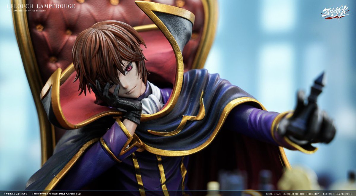 aemiami__'s tweet photo. EARLY PREVIEWS OF NEW LELOUCH RESIN FIGURE BY ZOLDYCK STUDIO!!!!! https://t.co/gs7gCXbkFo