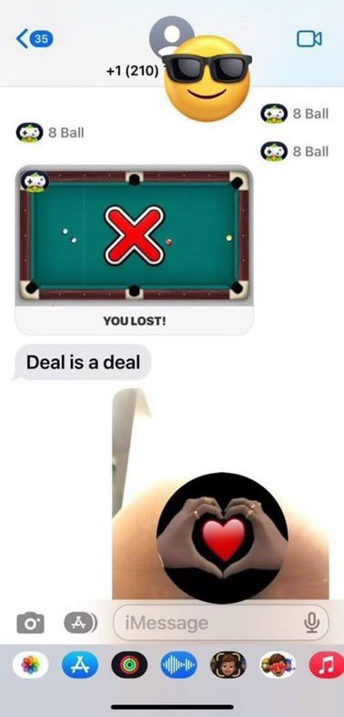 Daimondtfm9's tweet photo. Come let’s play iMessage game 🎱 you win you get some videos and if I win you pay $15? dm me on iMessage 
miyyasexy@gmail.com https://t.co/GmHUIZJi5t