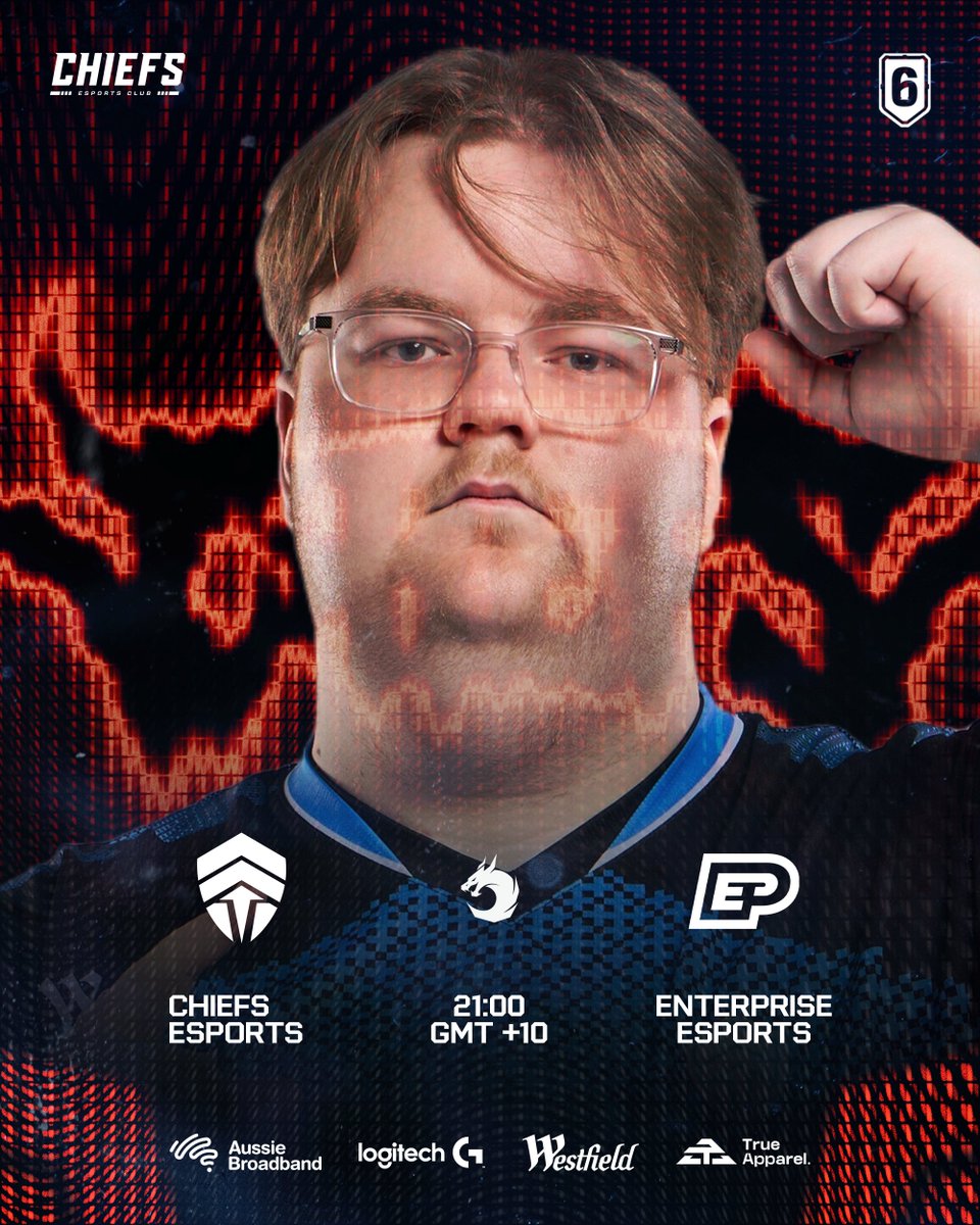 ChiefsESC's tweet photo. We're up against some familiar faces, who will prevail? 🥊🆚🥊
Tonight, we take on @enterprise_esp for what should be the toughest match of groups!🌙
🕘 9:00PM AEST
📺 https://t.co/EdwyJhadUP
#WeAreChiefs🛡️ | #CHFWIN🛡️ | #BlastR6 https://t.co/ElqZshqpHJ