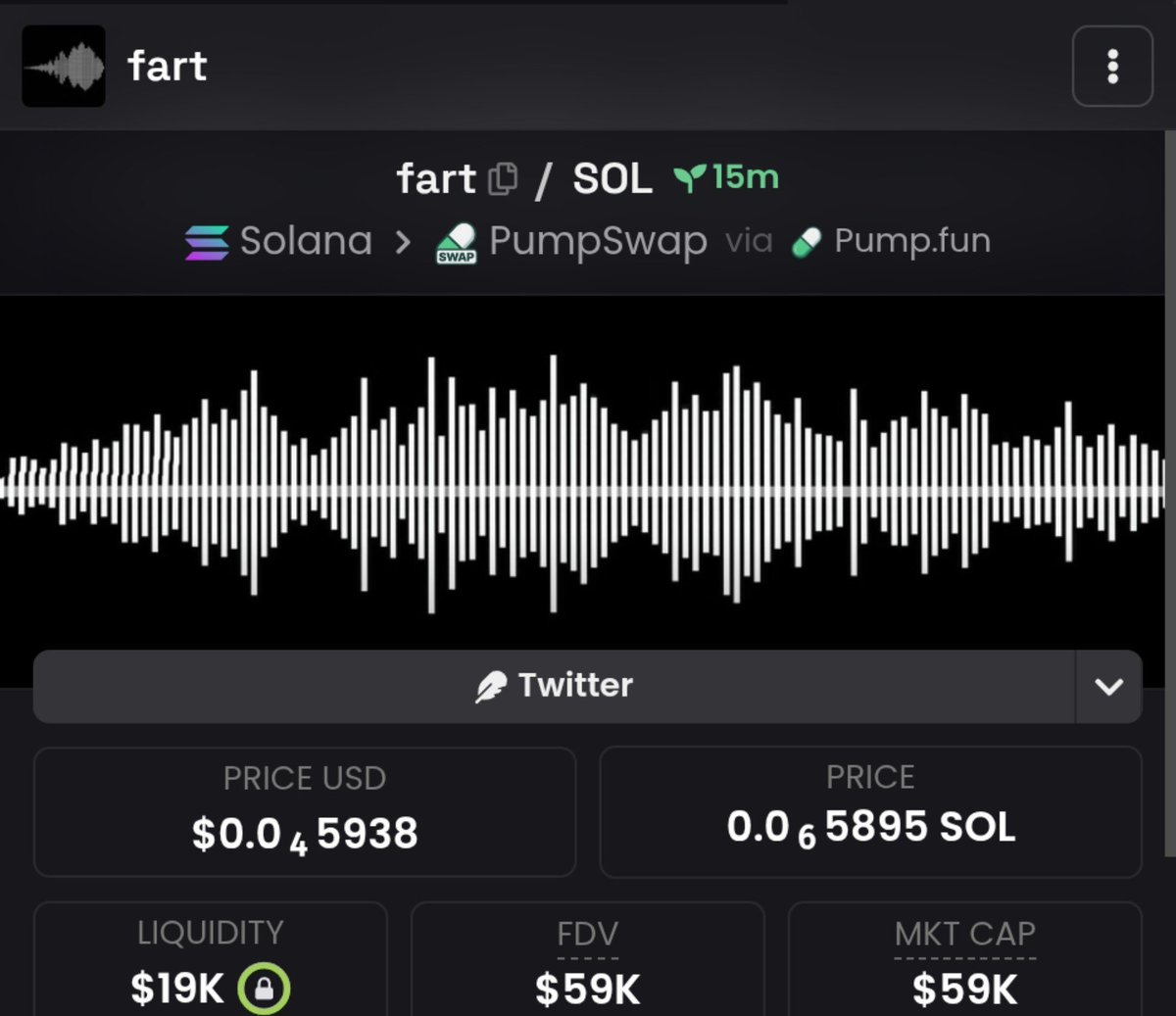 nbl_0x's tweet photo. 11X up from my call on $fart https://t.co/Yt6mUx4LUP