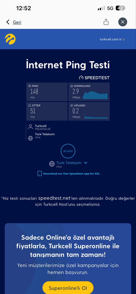 emreeehlc's tweet photo. @TurkcellHizmet @Turkcell https://t.co/biMP8mXzE9