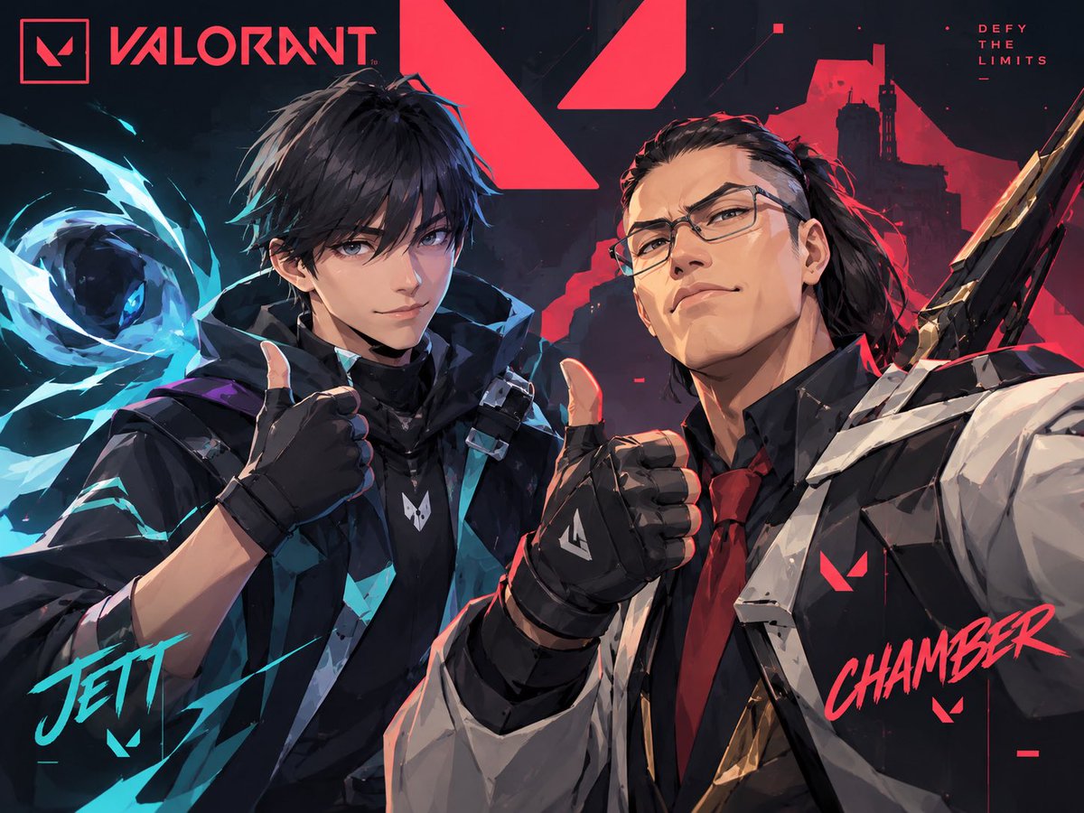 imnottengteng's tweet photo. 今話題のヴァロラントのキャラにしてくれるやつ1枚目ChatGPTと2枚目Geminiで全然違いすぎる笑笑笑笑笑

@OooDa 勝手に使ってすみません🥲

 #VALORANT https://t.co/kNBKXIm94U