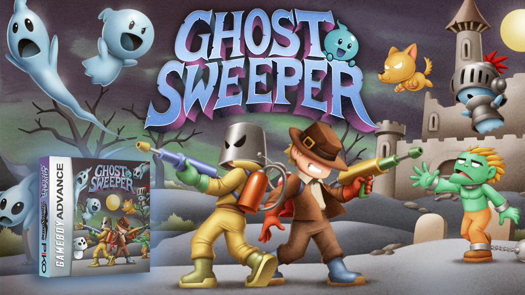 7ravenstudios's tweet photo. Ghost Sweeper is coming to Kickstarter!

Get ready for a spooky campaign launching October 1st! 

Follow our Kickstarter pre-launch page now and be the first to know when we go live.

It’s time to sweep some ghosts!

Follow the Kickstarter campaign here:

https://t.co/OaIxDFTzQj

#Kickstarter #RetroGaming #gba #gameboyadvance