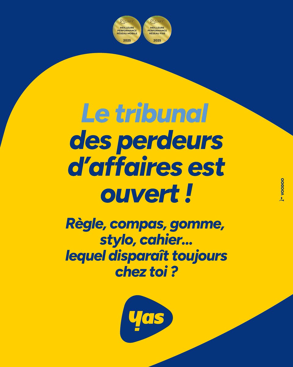YasTogo's tweet photo. 📚😂 Petit test de rentrée : t’es plutôt organisé(e)… ou catastrophe ambulante ?
Complète la liste et dis-nous surtout : quel outil tu perds EN PREMIER ? 😂👇
#YasTogo #MileYas #RentréeScolaire #Togo #Fun https://t.co/pLcnbypMzy