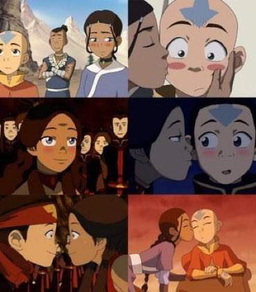 faralong_o's tweet photo. Ppl will look you deadass in the eyes and go katara never liked aang and she only saw him as a brother meanwhile https://t.co/0OUiEfh6ks