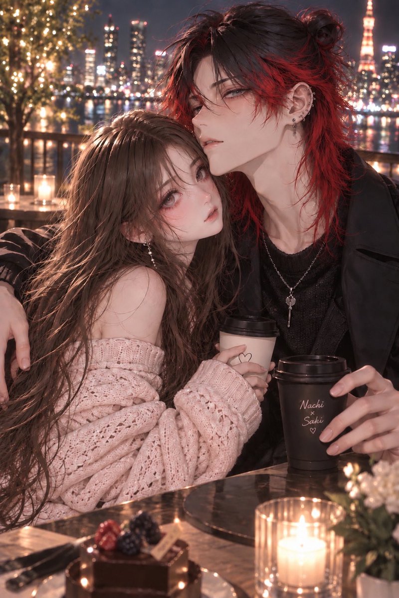 nachi73s's tweet photo. 【固定用】 
代理ちゃん￤那智￤代理くん

※かにしら様のキャラクターを使用した二次創作 https://t.co/yG1kB0Yh2E
