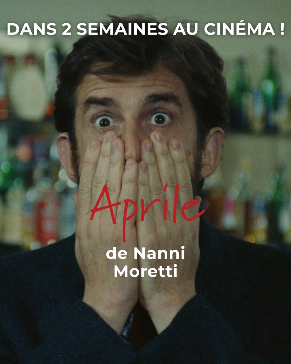 Malavida_Films's tweet photo. 🎬 𝑨𝒑𝒓𝒊𝒍𝒆 de Nanni Moretti, au cinéma le 𝟑𝟎 𝐬𝐞𝐩𝐭𝐞𝐦𝐛𝐫𝐞 !

Séance spéciale au Reflet Médicis le 30 sept à 20h, présentée par Emmanuel Burdeau. Réservation : https://t.co/VtNn45HW78

#Aprile #NanniMoretti #MalavidaFilms https://t.co/iPv48nWd4L