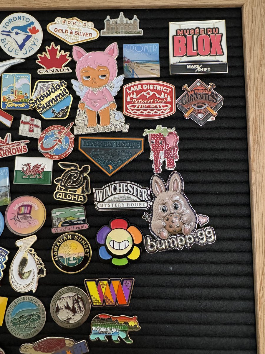 SnowbucketsRBLX's tweet photo. The only cure for #rdc26 blues is adding the pin haul to your collection https://t.co/NwjL0r7LgG