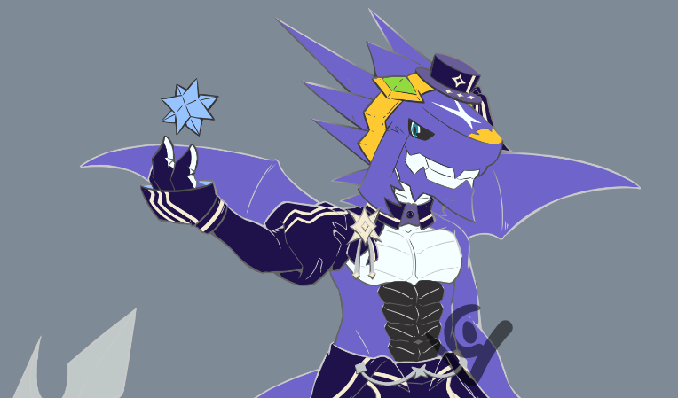 VidardVee's tweet photo. star dancer wips #digimon #デジモン https://t.co/Mf3tMU0RhQ